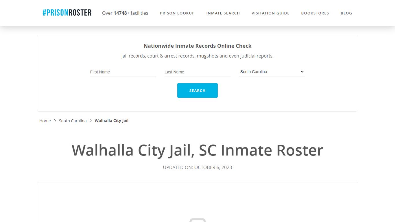 Walhalla City Jail, SC Inmate Roster - Prisonroster